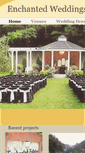 Mobile Screenshot of enchantedweddingsandvenues.com